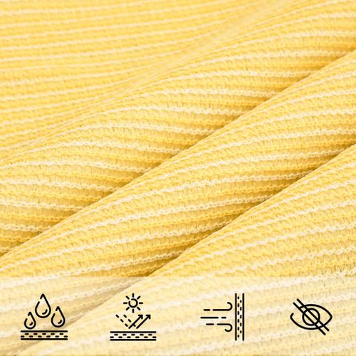 Voile D'ombrage 160 G/m² Beige 6x8 M Pehd