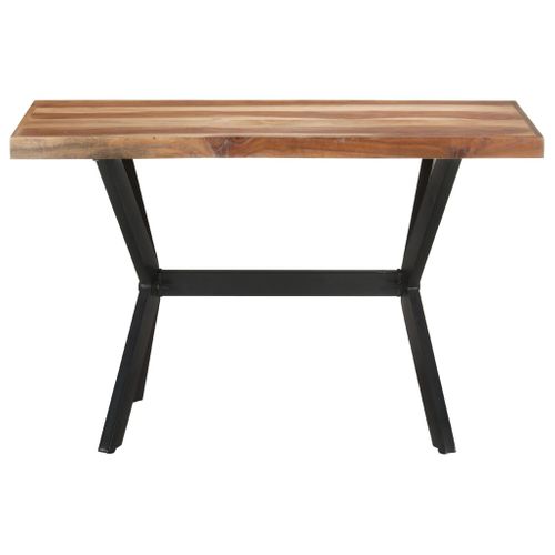 Table De Salle À Manger 120x60x75 Cm Bois Avec Finition Miel