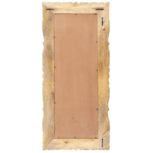 Miroir 110x50 Cm Bois De Manguier Massif