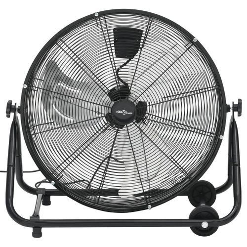 Ventilateur à Tambour Industriel 60 Cm 172,5 W Noir