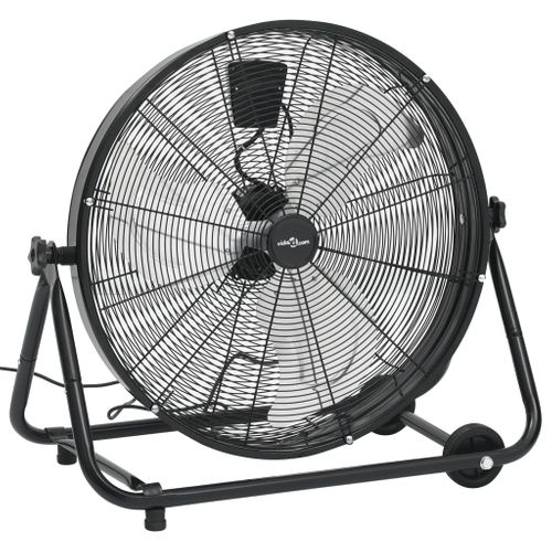 Ventilateur à Tambour Industriel 60 Cm 172,5 W Noir