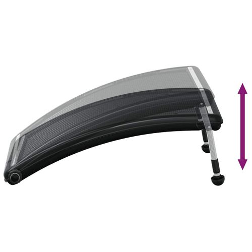 Panneau De Chauffage Solaire De Piscine Courbé 110x65 Cm