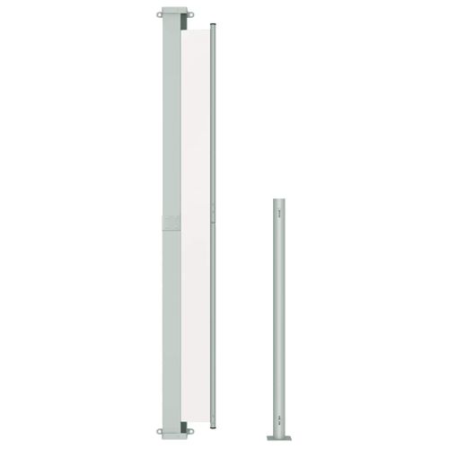 Auvent Latéral Rétractable De Patio 220x500 Cm Crème