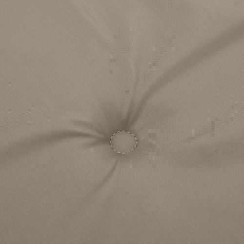 Coussins De Chaise Jardin Lot De 2 Taupe 40x40x3cm Tissu Oxford
