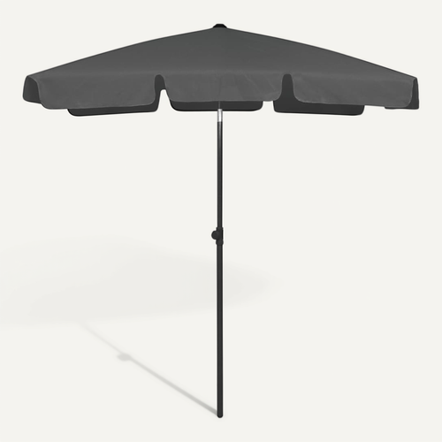 Parasol Blanca - antraciet - 250 cm | Leen Bakker Parasol Blanca - antraciet - 250 cm | Leen Bakker
