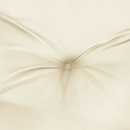 Coussin De Banc De Jardin Blanc Crème 180x50x7 Cm Tissu Oxford