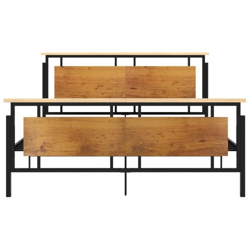 Cadre De Lit Sans Matelas Métal 160x200 Cm