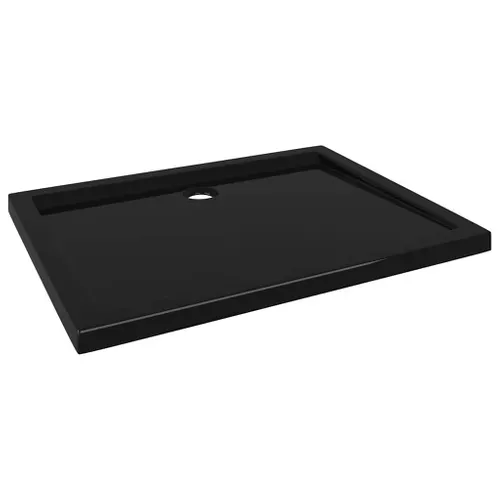 Receveur De Douche Rectangulaire Abs Noir 70x90 Cm