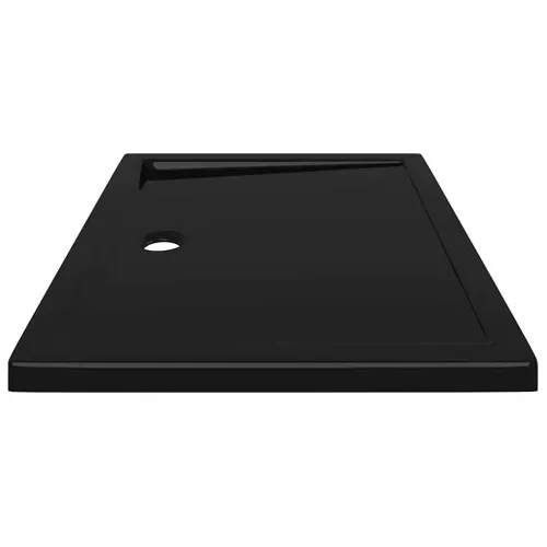 Receveur De Douche Rectangulaire Abs Noir 70x90 Cm