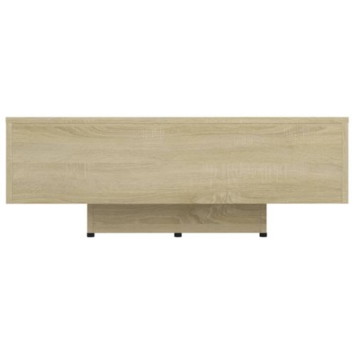 Table Basse Chêne Sonoma 85x55x31 Cm Bois Contreplaqué