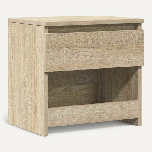 Table De Chevet Chêne Sonoma 40x30x39 Cm Aggloméré