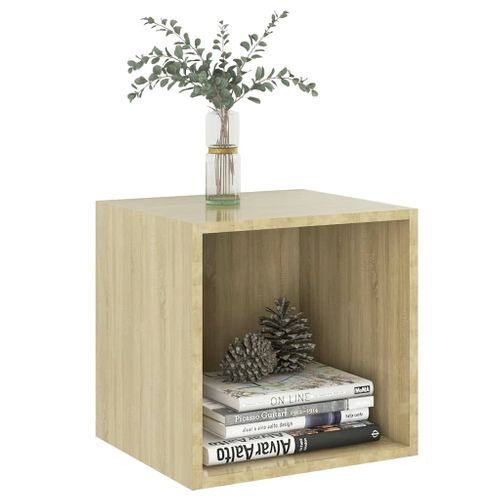 Armoire Murale Chêne Sonoma 37x37x37cm Bois Contreplaqué