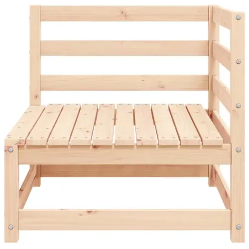 Canapés D'angle De Jardin 2 Pièces Bois De Pin Massif