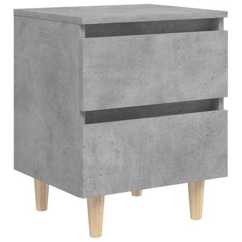LI-Bois de Pin Solide Table de Chevet Table de Nuit Armoire de Chevet