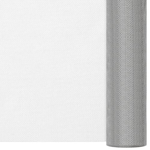 Écran En Treillis Acier Inoxydable 112x1000 Cm Argenté