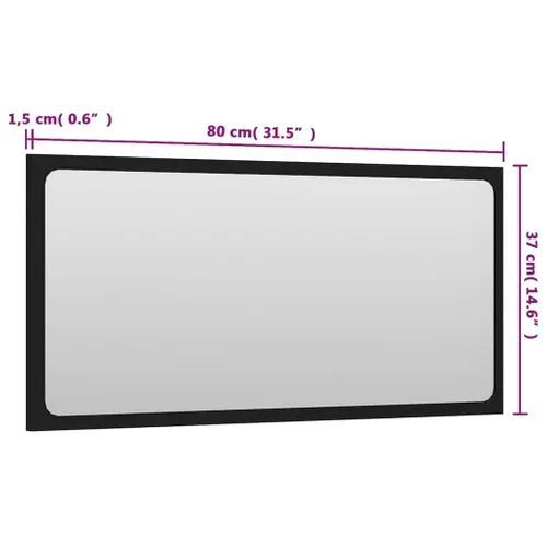 Meuble Vasque De Salle De Bain Noir Aggloméré