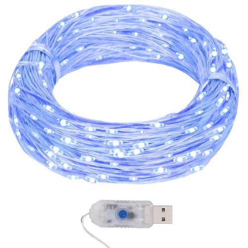 Guirlande Lumineuse Micro LED 40m 400 LED Bleu 8 Fonctions - Guirlande