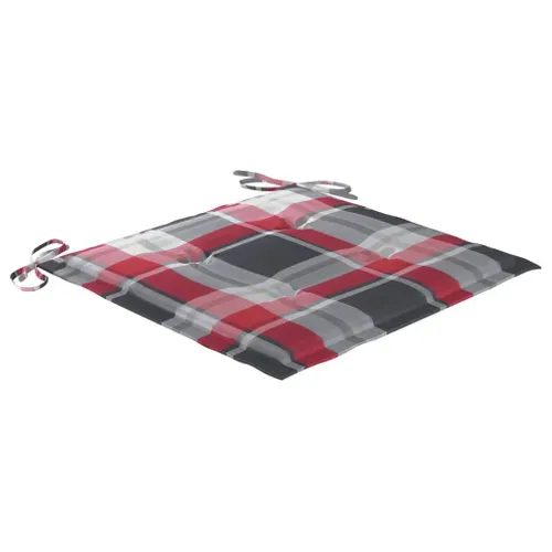Chaises De Jardin Avec Coussins 6 PCs Bois D'acacia Massif Gris