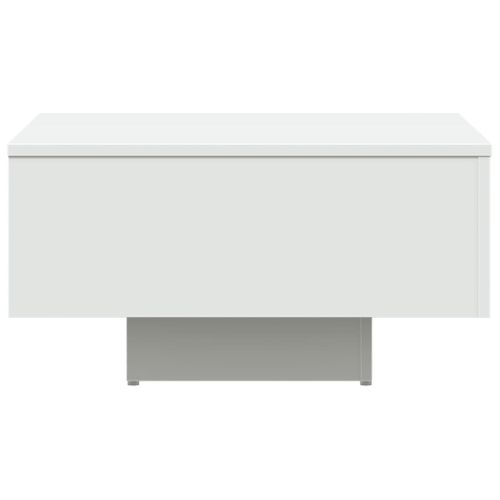 Table Basse Blanc 60x60x31,5 Cm Aggloméré