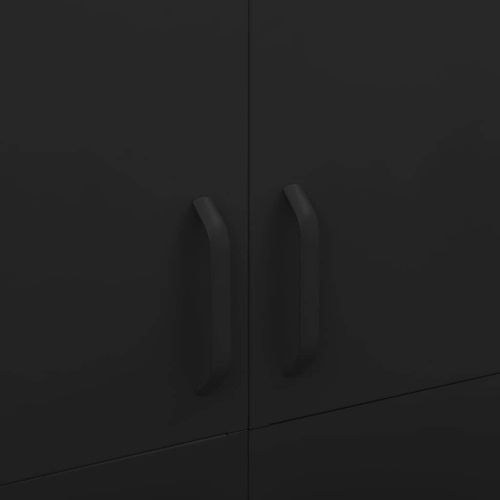 Armoire Noir 90x50x180 Cm Acier