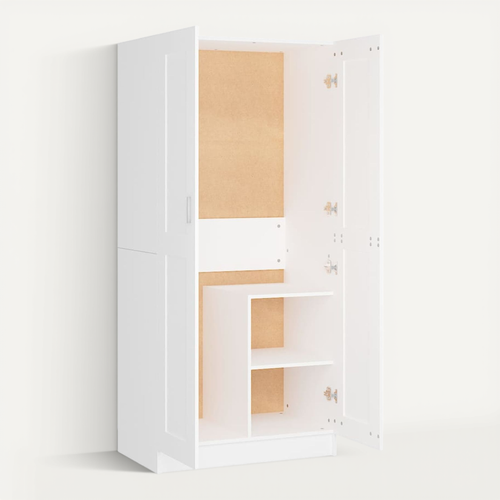 Garde-robe Blanc 82,5x51,5x180 Cm Aggloméré
