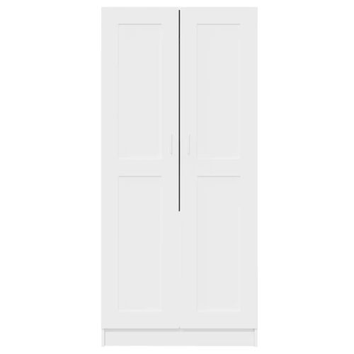 Garde-robe Blanc 82,5x51,5x180 Cm Aggloméré
