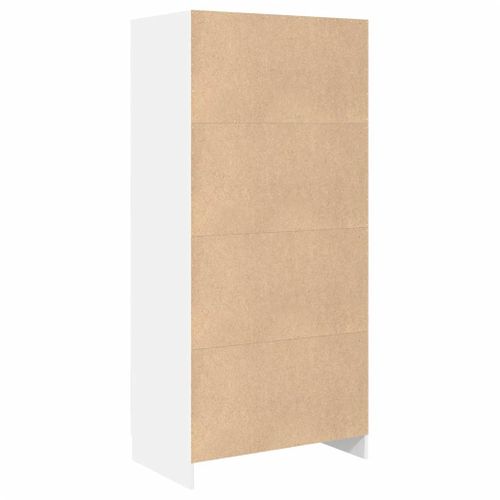 Garde-robe Blanc 82,5x51,5x180 Cm Aggloméré
