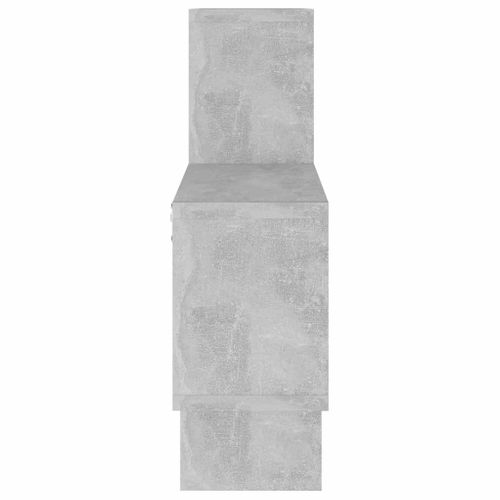 étagère Murale Forme D'auto Gris Béton Bois Contreplaqué