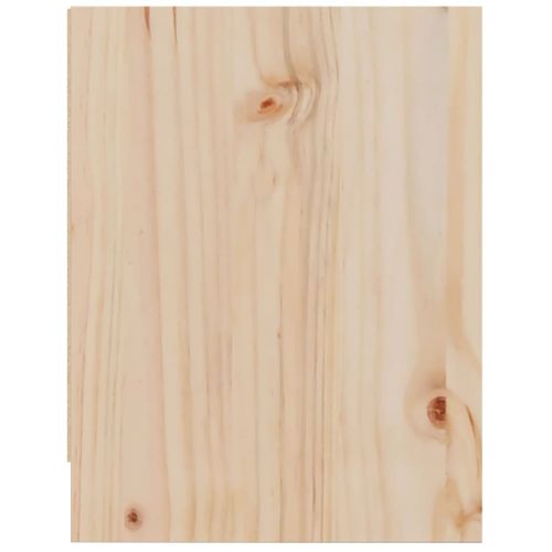 Table De Chevet 40x30,5x40 Cm Bois De Pin Massif