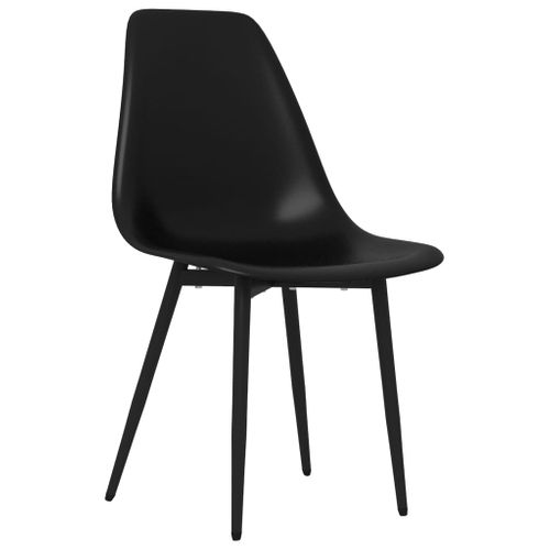 Chaises à Manger Lot De 6 Noir Pp