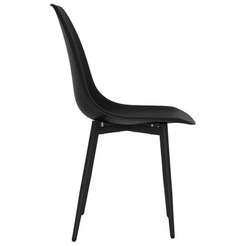 Chaises à Manger Lot De 6 Noir Pp