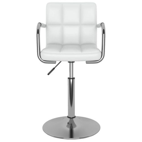 Chaise De Salle À Manger Blanc Simili