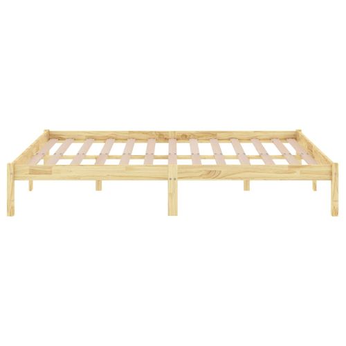 Cadre De Lit Sans Matelas Bois Massif