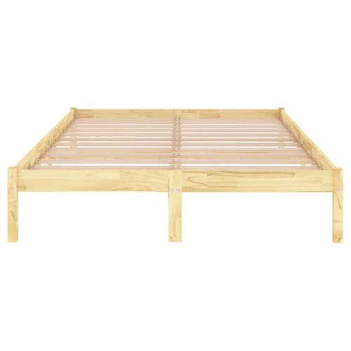 Cadre De Lit Sans Matelas Bois Massif 180x200 Cm