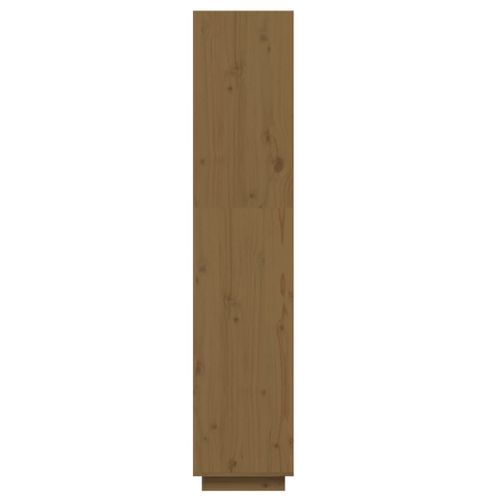 Bibliothèque/cloison Marron Miel 40x35x167 Cm Pin Solide
