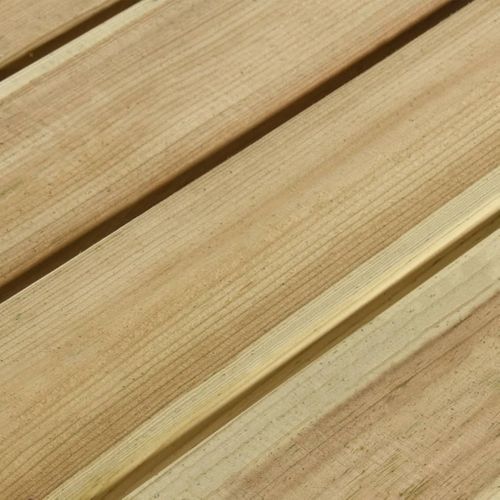 Table De Pique-nique Et Bancs 220x122x72cm Bois De Pin Imprégné