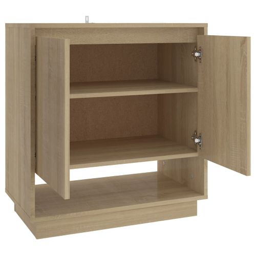 Buffet Chêne Sonoma 70x41x75 Cm Bois Contreplaqué