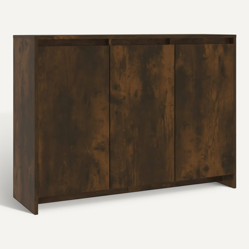 Buffet Chêne Fumé 102x33x75 Cm Aggloméré