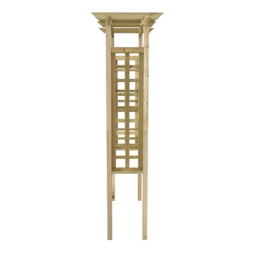 Arche En Treillis 110x60x210 Cm Bois De Pin Massif Imprégné