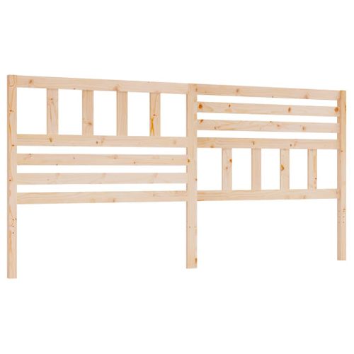 Tête De Lit 206x4x100 Cm Bois Massif De Pin