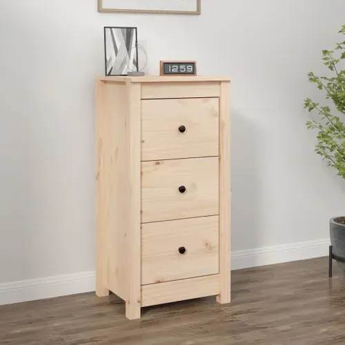 Chiffonnier 40x35x80 Cm Bois Massif De Pin