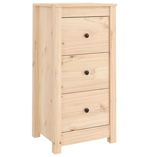 Chiffonnier 40x35x80 Cm Bois Massif De Pin
