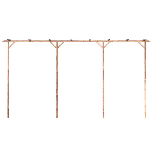 Pergola Bambou 385x40x205 Cm