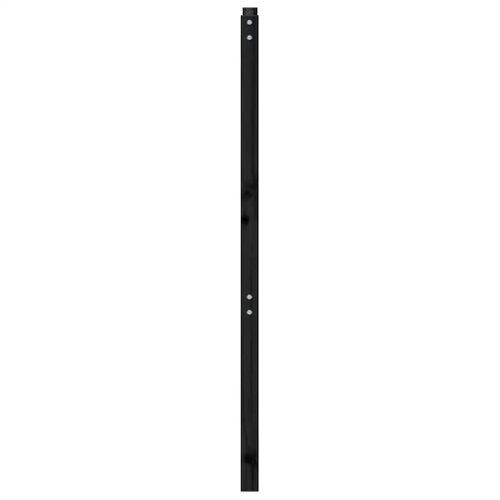 Tête De Lit Noir 81x4x100 Cm Bois Massif De Pin