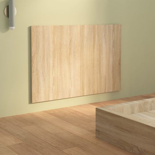 Tête De Lit 120x1,5x80 Cm Chêne Sonoma Bois Contreplaqué Design Classique Robuste Et Durable