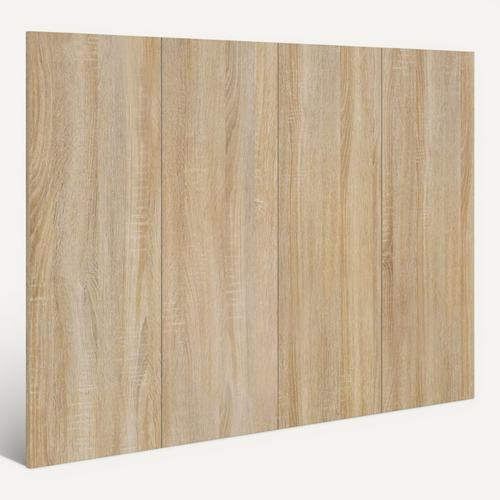 Tête De Lit 120x1,5x80 Cm Chêne Sonoma Bois Contreplaqué Design Classique Robuste Et Durable
