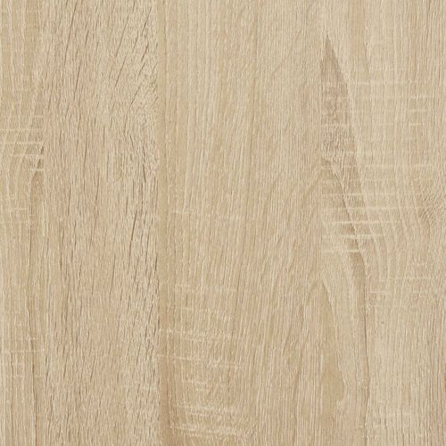Tête De Lit 120x1,5x80 Cm Chêne Sonoma Bois Contreplaqué Design Classique Robuste Et Durable