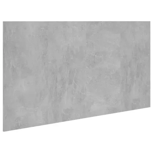 Tête De Lit Gris Béton 160 X 1,5 X 80 Cm Bois Contreplaqué Design Classique