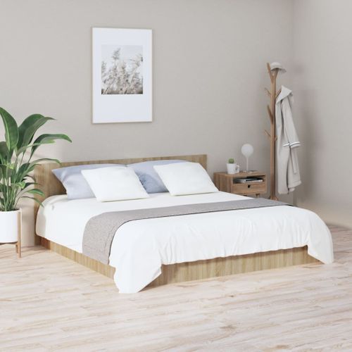 Tête De Lit Chêne Sonoma 200x1,5x80 Cm Bois Contreplaqué