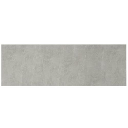 Tête De Lit Murale Gris Béton 240x1,5x80 Cm Bois Contreplaqué
